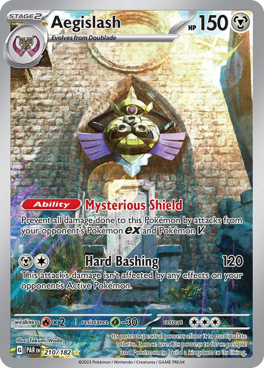 Image for Aegislash (210/182) (PAR) - Pokemon