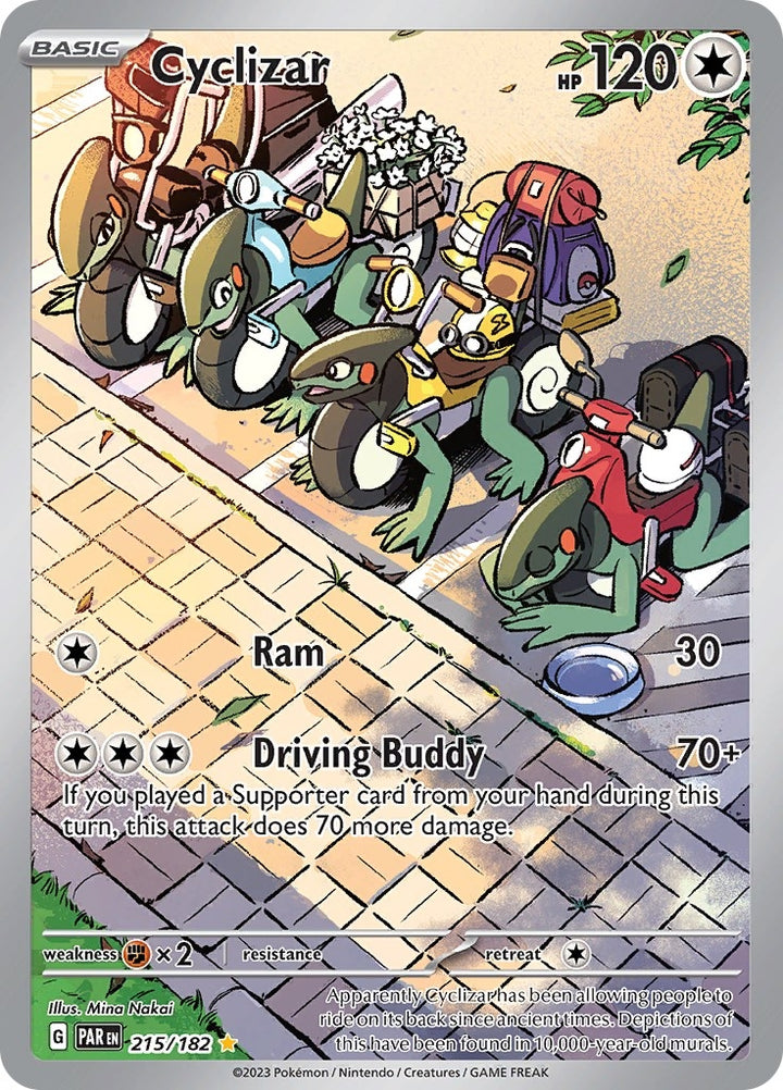 Image for Cyclizar (215/182) (PAR) - Pokemon