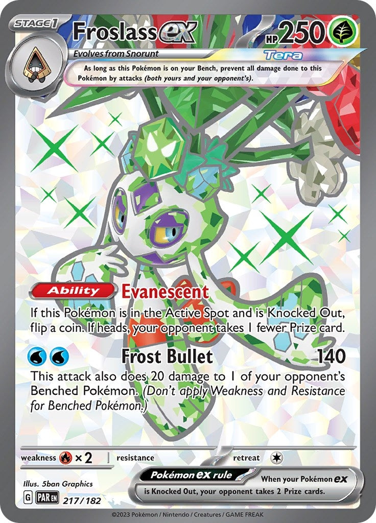 Image for Froslass ex (217/182) (PAR) - Pokemon
