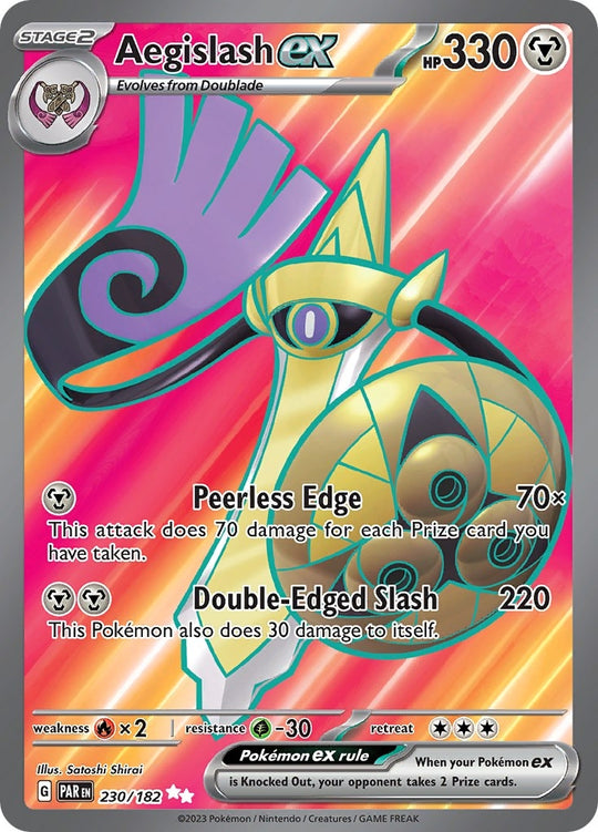 Image for Aegislash ex (230/182) (PAR) - Pokemon