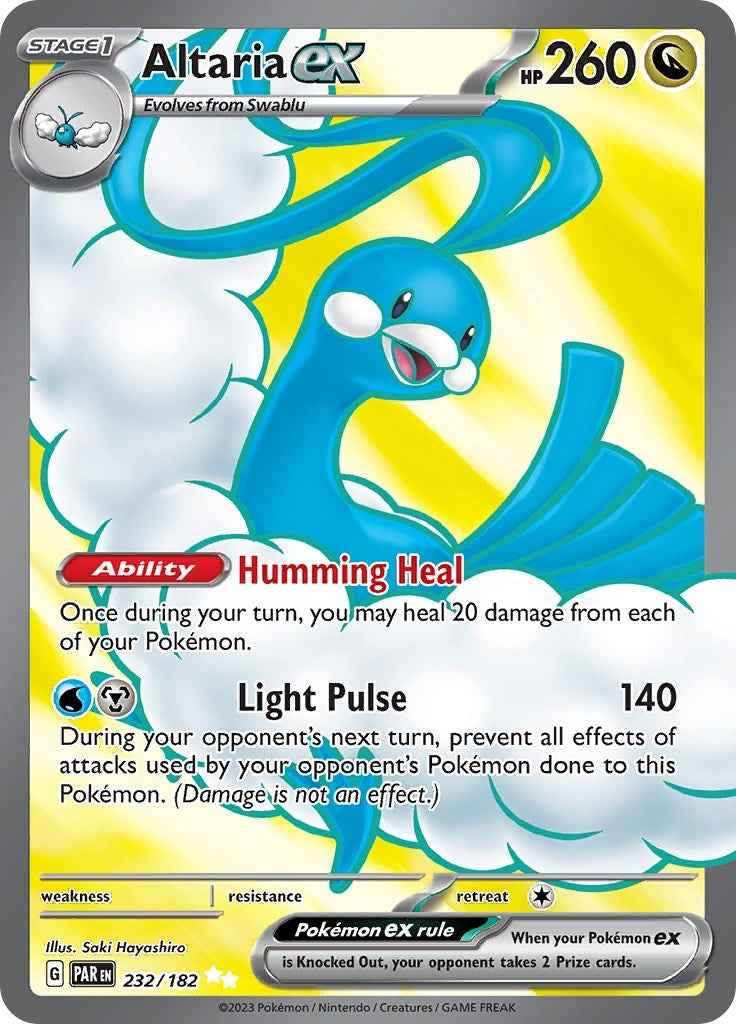 Image for Altaria ex (232/182) (PAR) - Pokemon