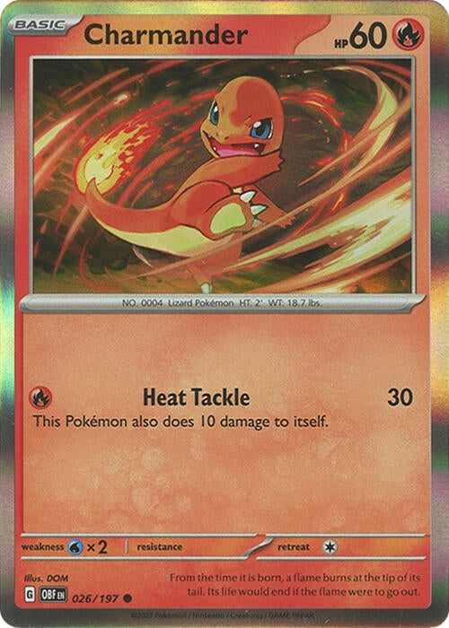 Image for Charmander (026/197) (MCAP) - Pokemon