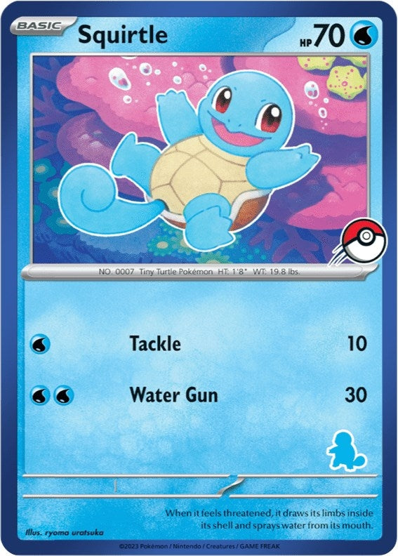 Image for Squirtle (Blue Border) - Pokemon