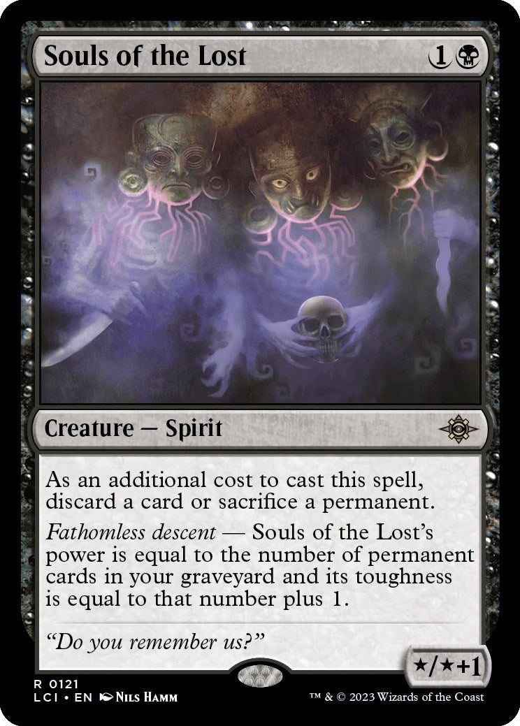 Image for Souls of the Lost (121) - Magic: The Gathering