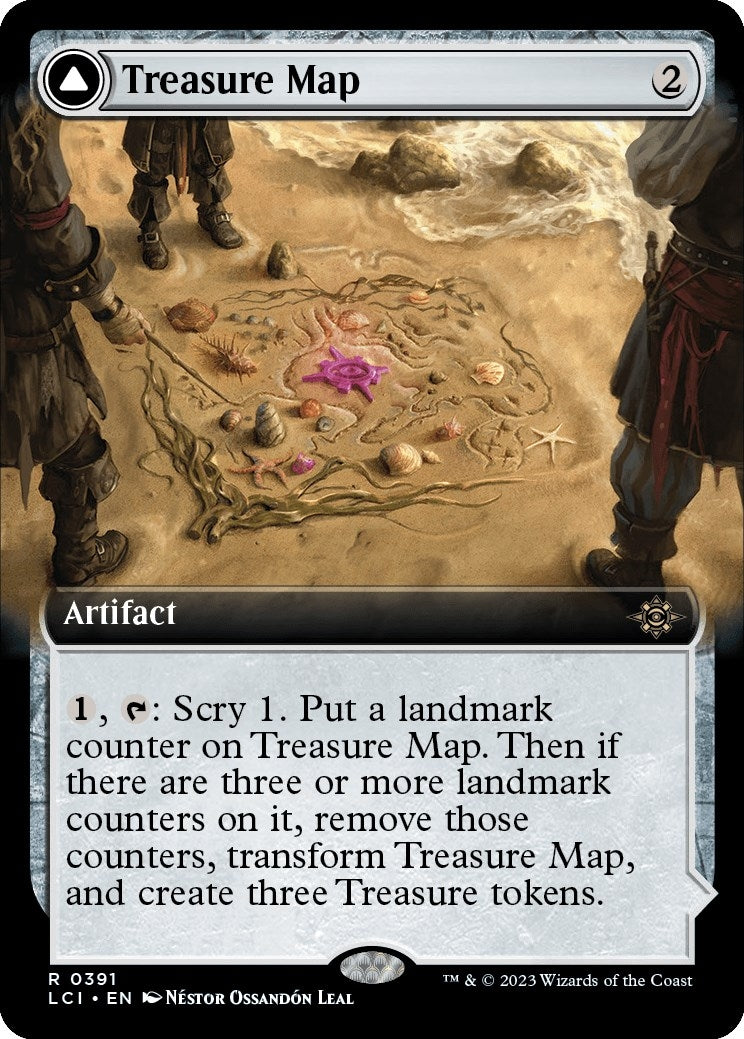 Image for Treasure Map (Extended Art) (391) - Magic: The Gathering