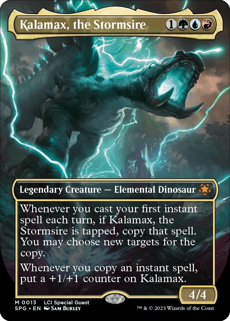 Image for Kalamax, the Stormsire (Borderless) (13) - Magic: The Gathering