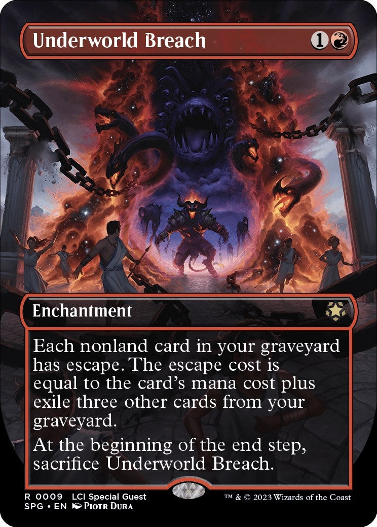 Image for Underworld Breach (Borderless) (9) - Magic: The Gathering