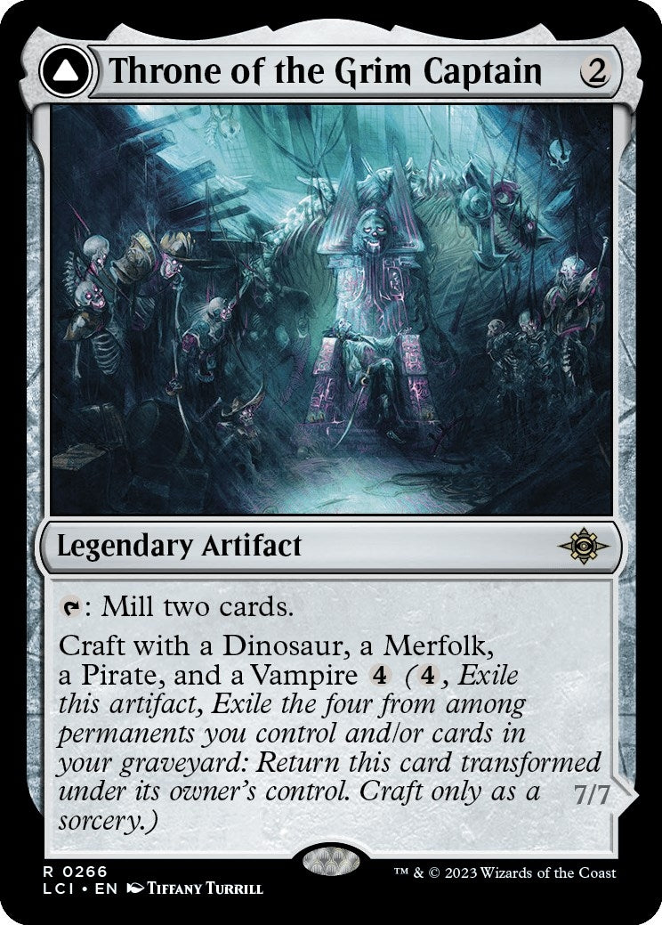 Image for Throne of the Grim Captain (266) - Magic: The Gathering