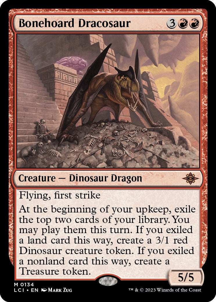 Image for Bonehoard Dracosaur (134) - Magic: The Gathering