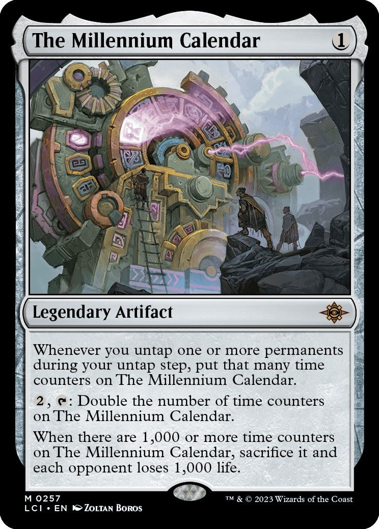 Image for The Millennium Calendar (257) - Magic: The Gathering
