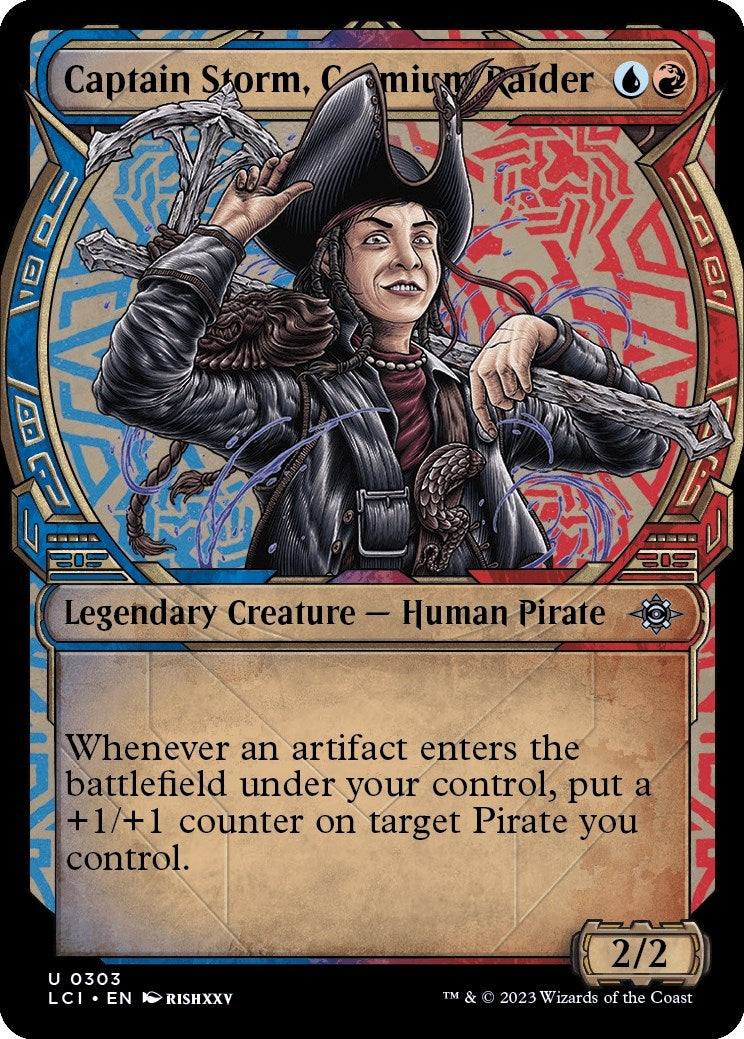 Image for Captain Storm, Cosmium Raider (Showcase) (303) - Magic: The Gathering