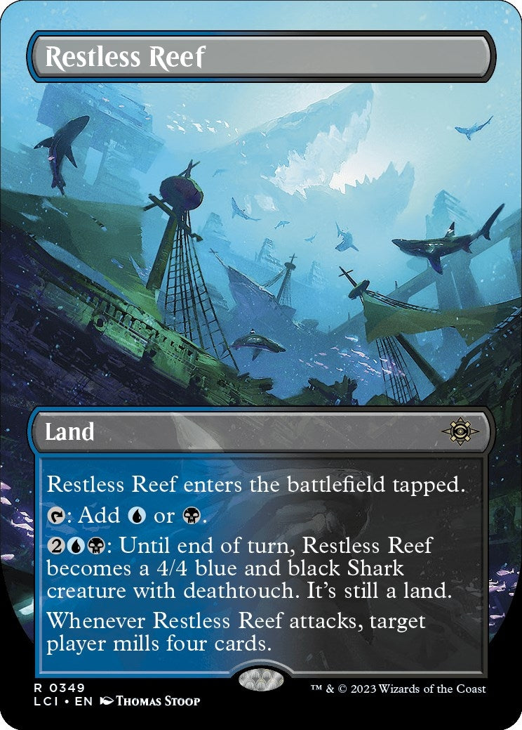 Image for Restless Reef (Borderless) (349) - Magic: The Gathering