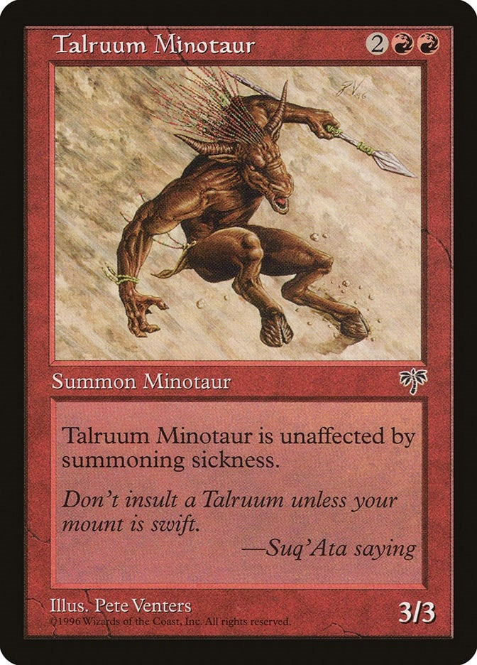 Image for Talruum Minotaur - Magic: The Gathering