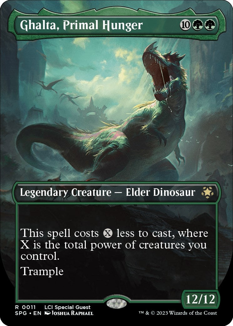 Image for Ghalta, Primal Hunger (Borderless) (11) - Magic: The Gathering