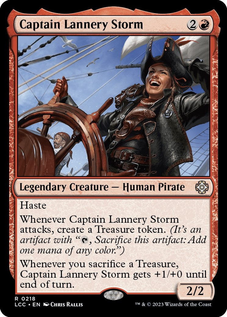 Image for Captain Lannery Storm (218) (LCC) - Magic: The Gathering