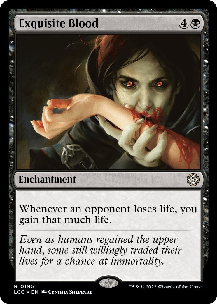 Image for Exquisite Blood (195) - Magic: The Gathering