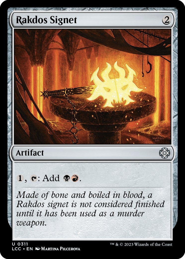 Image for Rakdos Signet (311) (LCC) - Magic: The Gathering