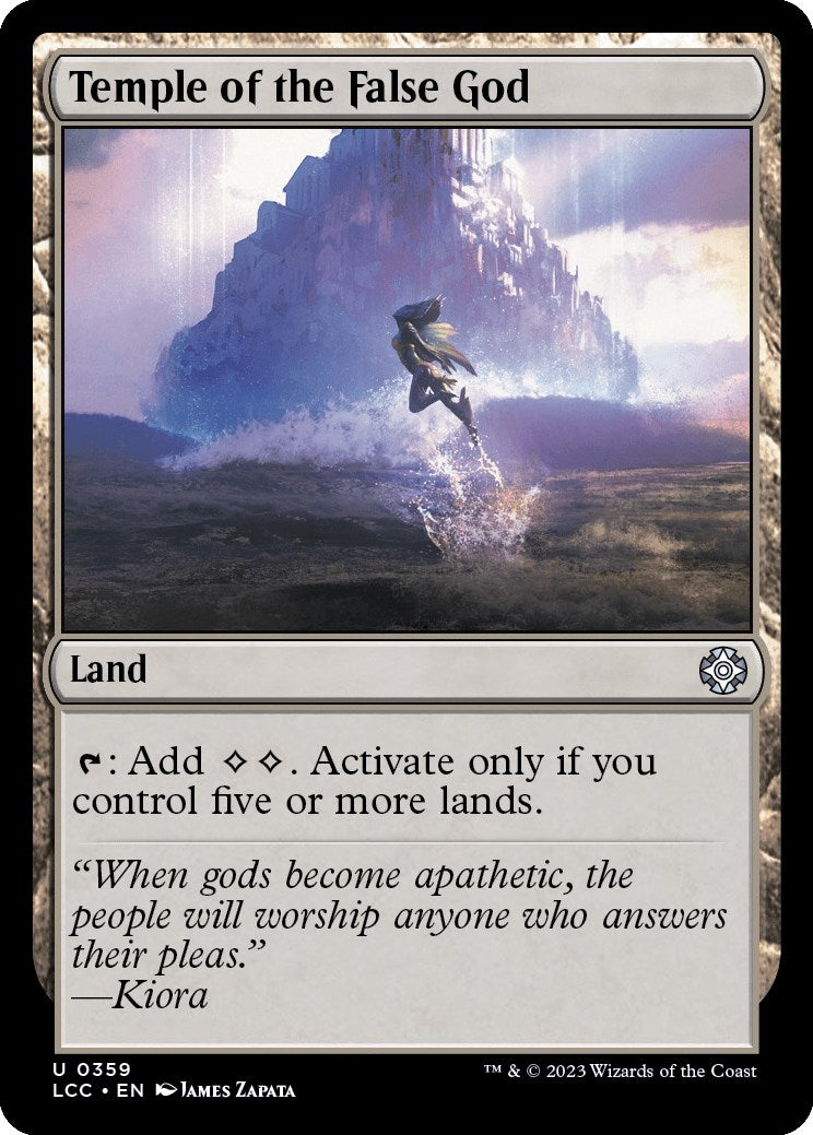 Image for Temple of the False God (359) - Magic: The Gathering