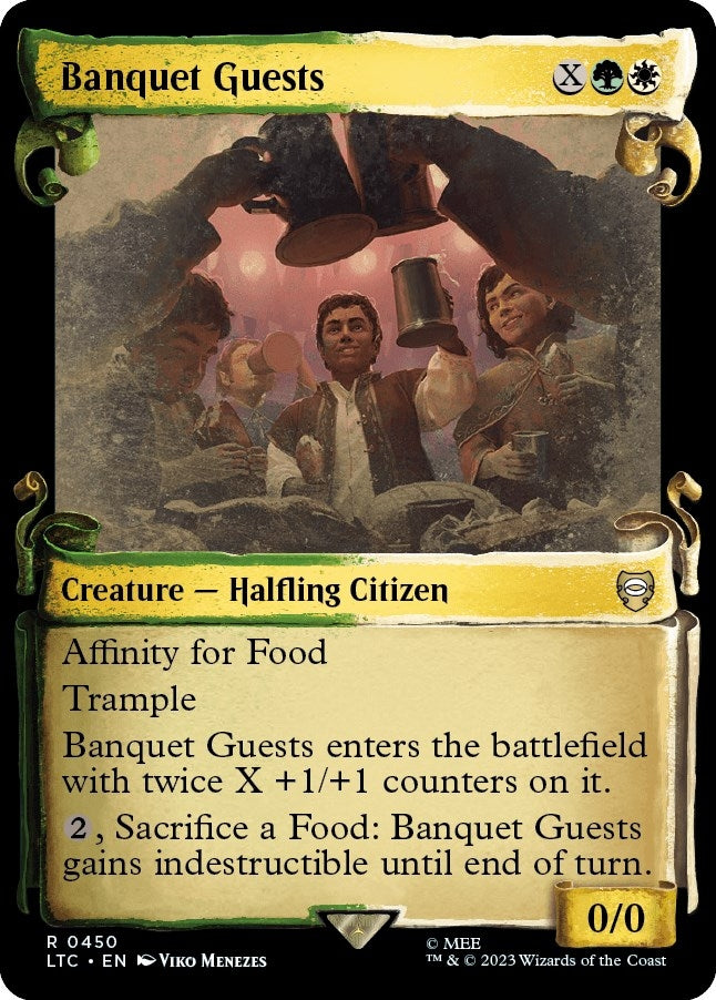 Image for Banquet Guests (Showcase Scrolls) (450) - Magic: The Gathering