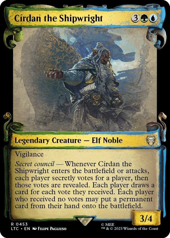 Image for Cirdan the Shipwright (Showcase Scrolls) (453) - Magic: The Gathering