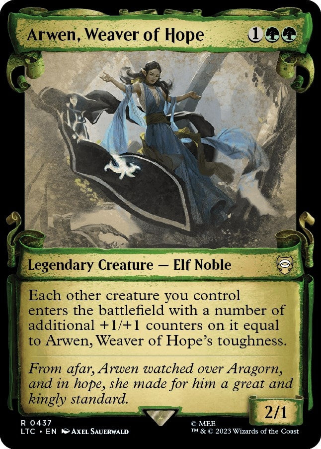 Image for Arwen, Weaver of Hope (Showcase Scrolls) (437) - Magic: The Gathering