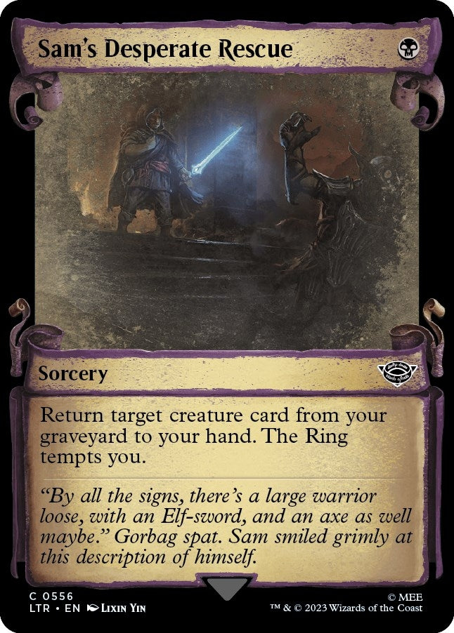 Image for Sam's Desperate Rescue (Showcase Scrolls) (556) (LTR) - Magic: The Gathering