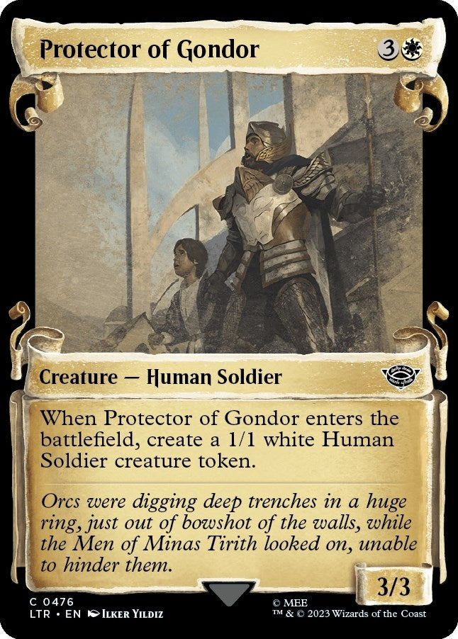 Image for Protector of Gondor (Showcase Scrolls) (476) - Magic: The Gathering