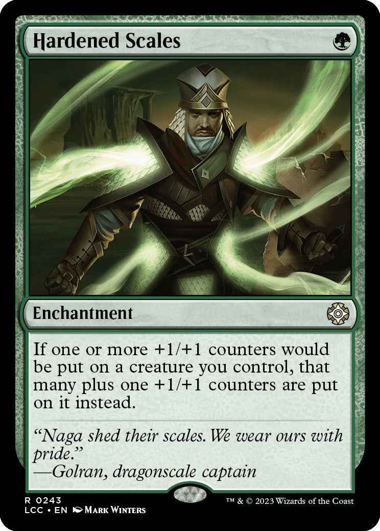 Image for Hardened Scales (243) - Magic: The Gathering