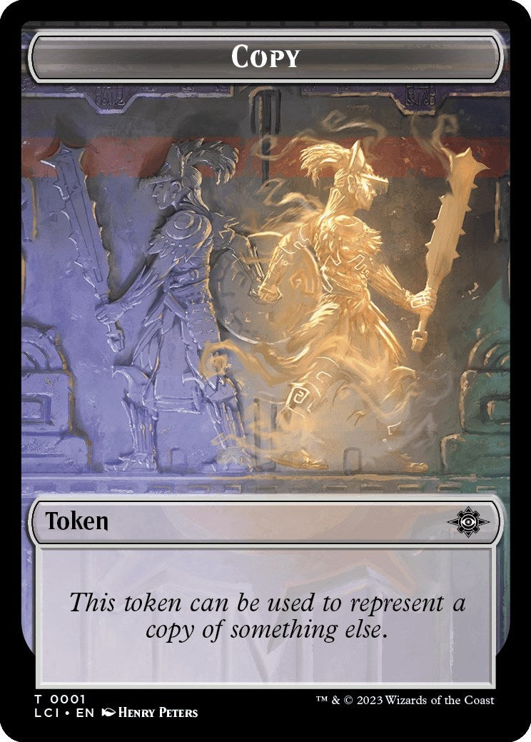Image for Copy // Skeleton Pirate Double-Sided Token (1 // 8) - Magic: The Gathering