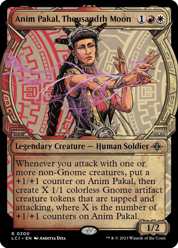Image for Anim Pakal, Thousandth Moon (Showcase) (300) (LCI) - Magic: The Gathering