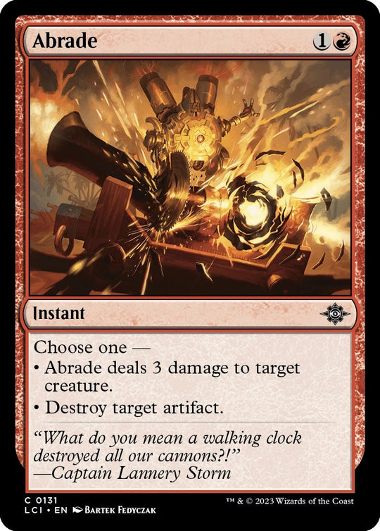 Image for Abrade (131) (LCI) - Magic: The Gathering