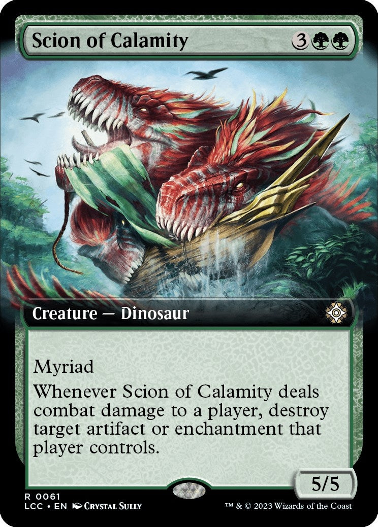 Image for Scion of Calamity (Extended Art) (61) - Magic: The Gathering