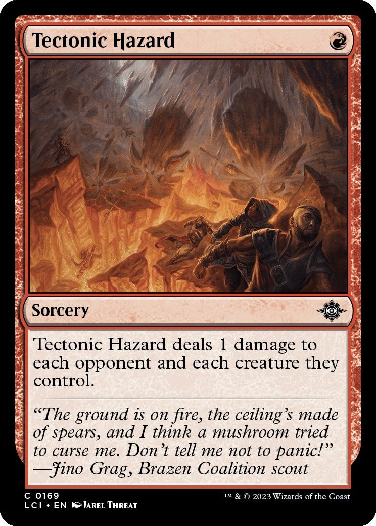 Image for Tectonic Hazard (169) (LCI) - Magic: The Gathering