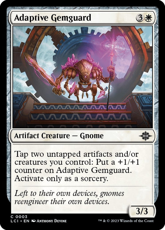 Image for Adaptive Gemguard (3) (LCI) - Magic: The Gathering