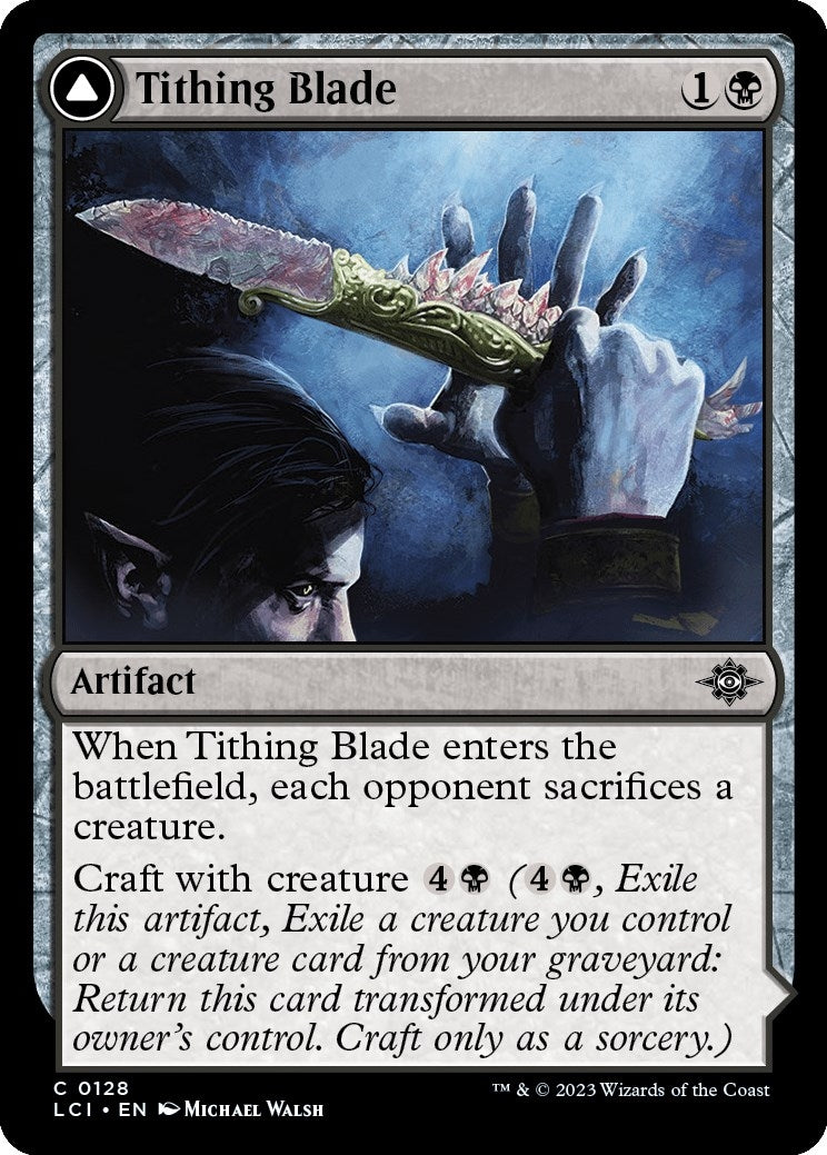 Image for Tithing Blade (128) - Magic: The Gathering