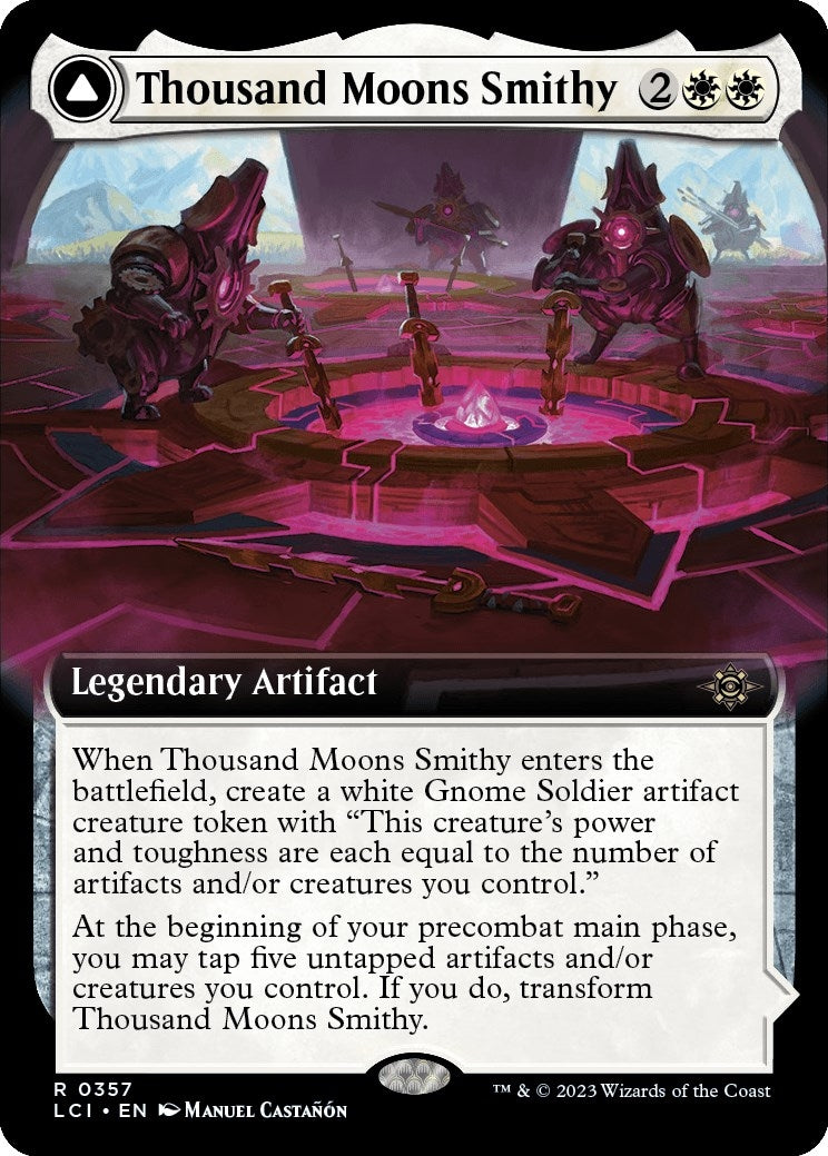 Image for Thousand Moons Smithy (Extended Art) (357) - Magic: The Gathering
