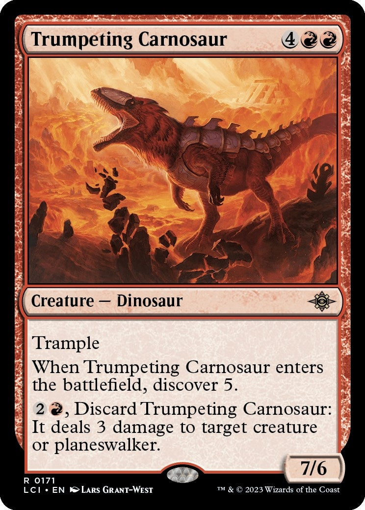 Image for Trumpeting Carnosaur (171) - Magic: The Gathering