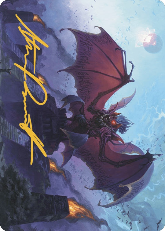 Image for Aclazotz, Deepest Betrayal Art Card (Gold-Stamped Signature) (14) (ASLCI) - Magic: The Gathering