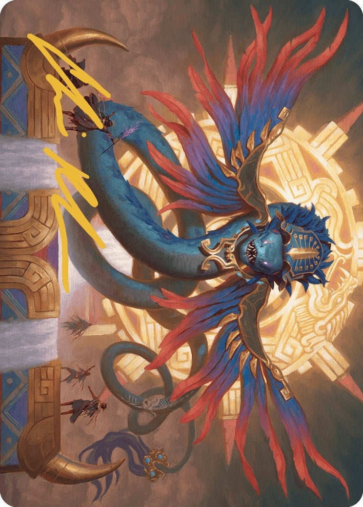 Image for Ojer Pakpatiq, Deepest Epoch Art Card (13/81) (Gold-Stamped Signature) (13) (ASLCI) - Magic: The Gathering