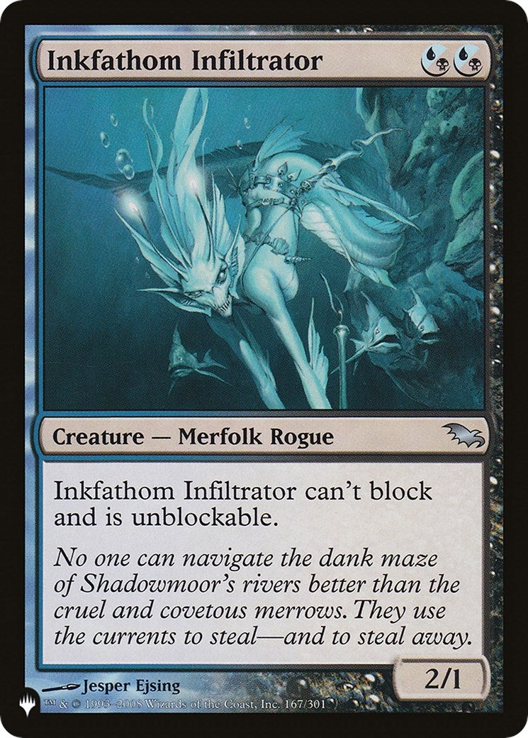 Image for Inkfathom Infiltrator (167/301) - Magic: The Gathering