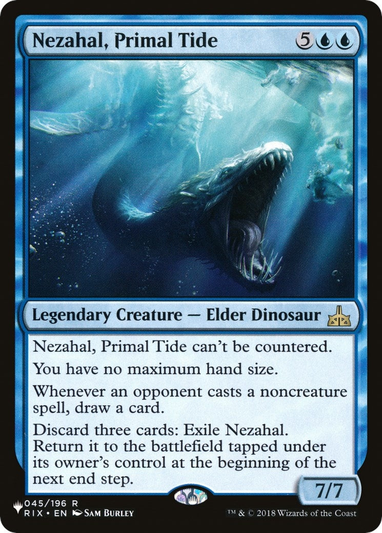 Image for Nezahal, Primal Tide (045/196) - Magic: The Gathering