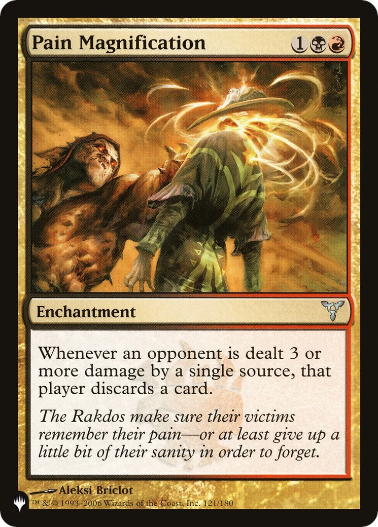 Image for Pain Magnification (121/180) - Magic: The Gathering