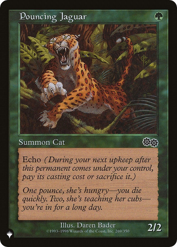 Image for Pouncing Jaguar (269/350) (LIST) - Magic: The Gathering