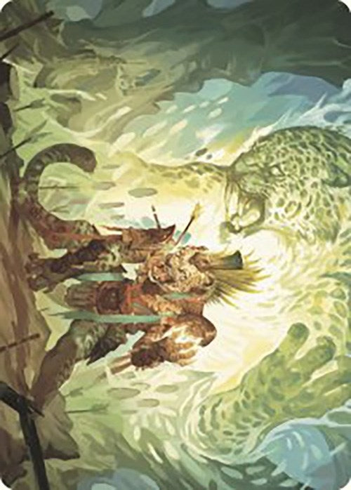 Image for Might of the Ancestors Art Card (2) (ASLCI) - Magic: The Gathering