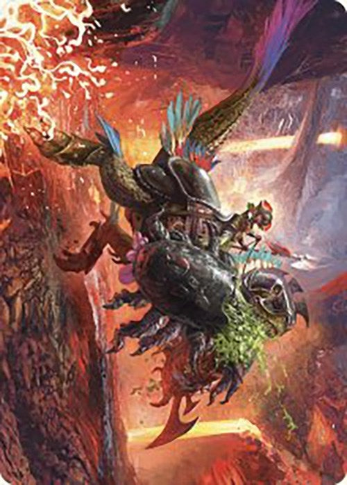 Image for Triumphant Chomp Art Card (21) (ASLCI) - Magic: The Gathering