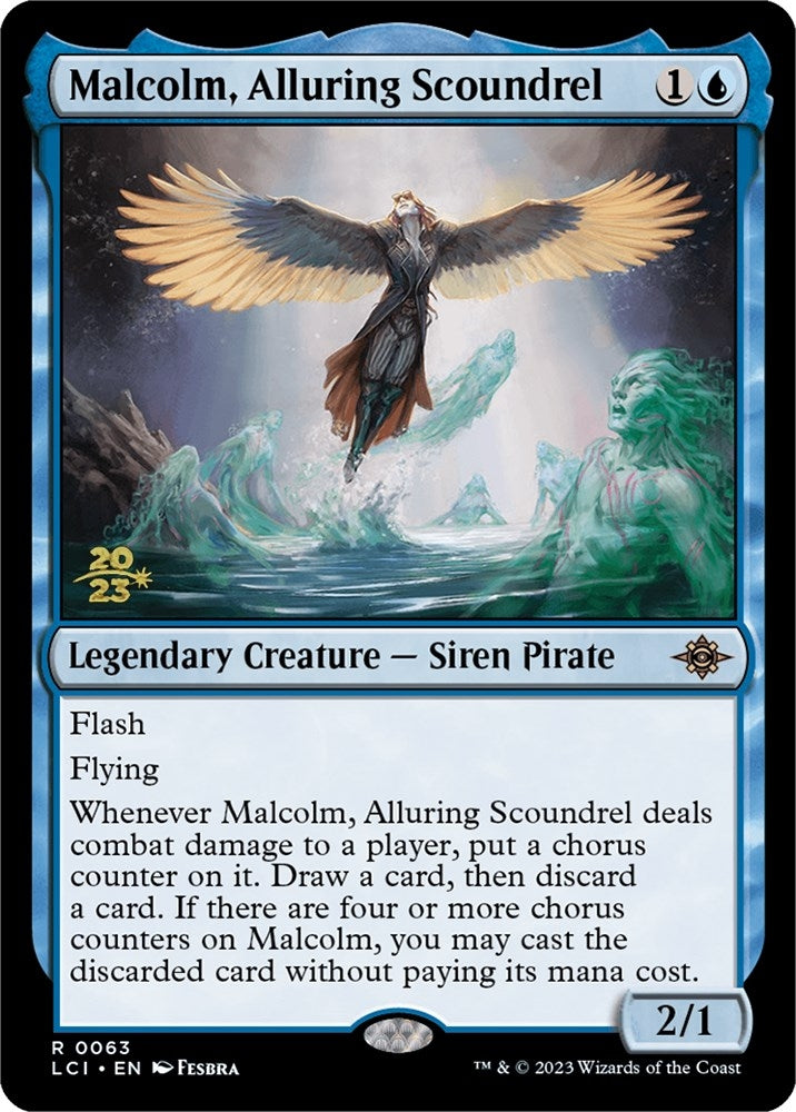 Image for Malcolm, Alluring Scoundrel (63) - Magic: The Gathering