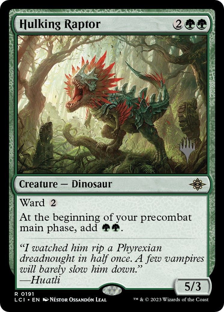 Image for Hulking Raptor (191) - Magic: The Gathering