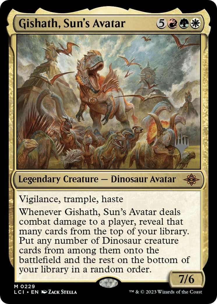 Image for Gishath, Sun's Avatar (229) - Magic: The Gathering