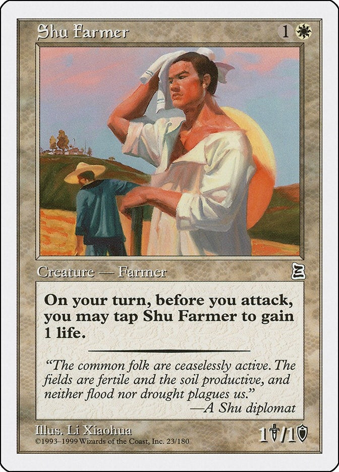 Image for Shu Farmer (23) - Magic: The Gathering