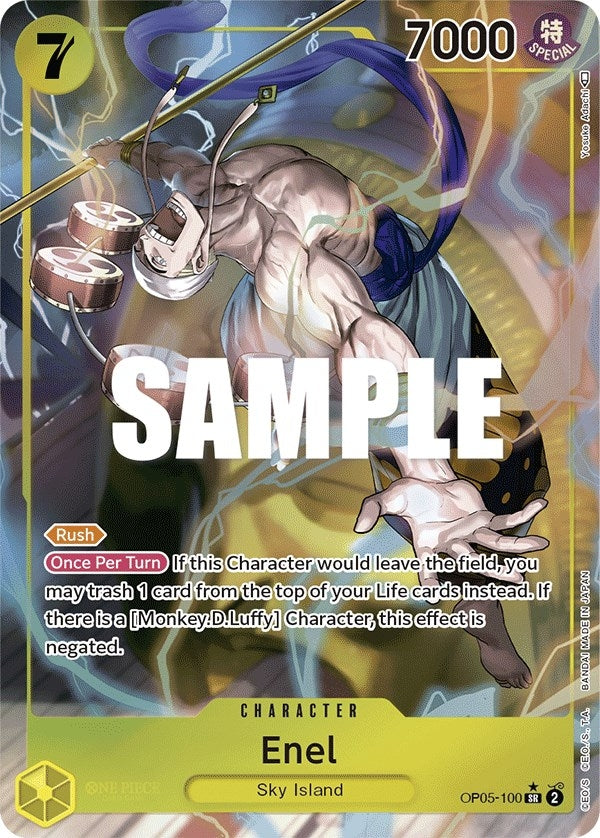 Enel (100) (Alternate Art) (OP05-100) (OP05)